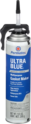 Vista 3 de Permatex 81724 Sensor-Safe Ultra Blue RTV Junta de silicona, tubo de 3 oz
