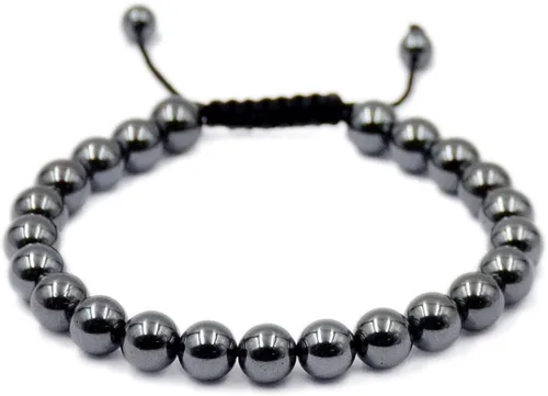Vista 86 de AD Beads Pulseras de piedras preciosas unisex de 0.315 pulgadas (0.315 in), macramé curativo ajustable de 7 a 9 pulgadas Usa esta pulsera