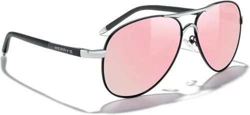 Vista 24 de MERRY'S, UV400 S8513, gafas de sol polarizadas para conducir, marco irrompible, para hombre.