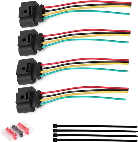 Vista 13 de MAMIKO Arnés de Conector Pigtail de Bobina de Encendido CU2Z-14S411-AFA para Ford Expedition F150 Explorer Flex Lobo Taurus Transit-150 Transit-250