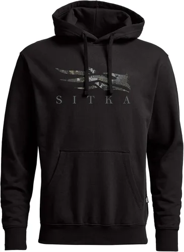 Vista 10 de Sudadera con capucha SITKA Gear Everyday Icon Optifade para hombre Negro cubierta