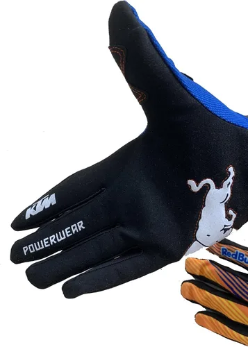Vista 5 de Bull - Guantes antideslizantes de ciclismo para motociclismo, ciclismo, dedos completos, todoterreno, para hombres, mujeres y montañismo