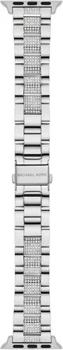 Vista 11 de Michael Kors Correa para Apple Watch; Correas de reloj inteligente de acero inoxidable para mujer; Compatible con Apple Watch 38mm, 40mm, 41mm