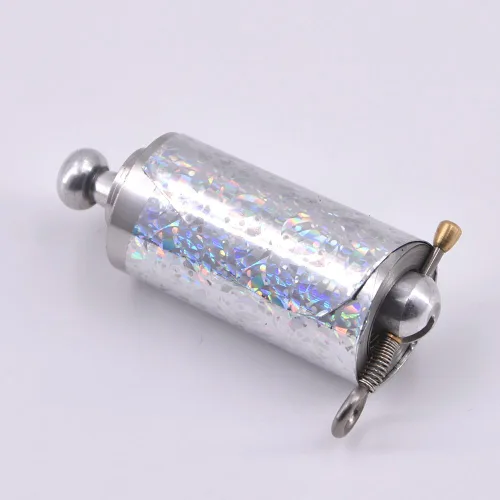 Vista 6 de Bastones de metal para magos profesionales para espectáculo de magia de cerca, accesorios mágicos de Doowops , 43" Plata