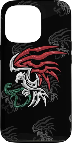 Vista 10 de Bandera de México - Funda estilo tribal del escudo de armas mexicano para iPhone 17