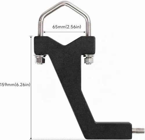 Vista 3 de Soportes de montaje de gato de elevación alta de jaula antivuelco compatibles con Jeep Wrangler JK 2007-2017