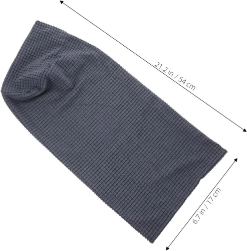 Vista 5 de SUPVOX Funda elástica universal para reposabrazos de sofá, 2 piezas, protector de reposabrazos elástico de vellón suave para sofá y sillón, toallas