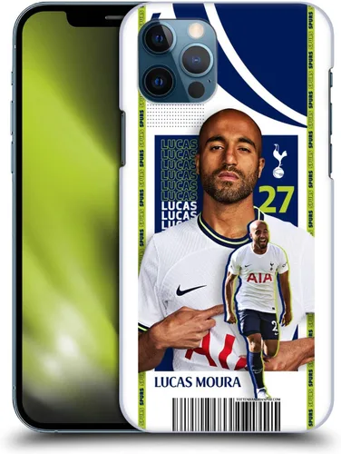 Vista 10 de Head Case Designs Tottenham Hotspur F.C. Cristian Romero 2022/23 First Team - Carcasa rígida compatible con Apple iPhone 12 / iPhone 12 Pro