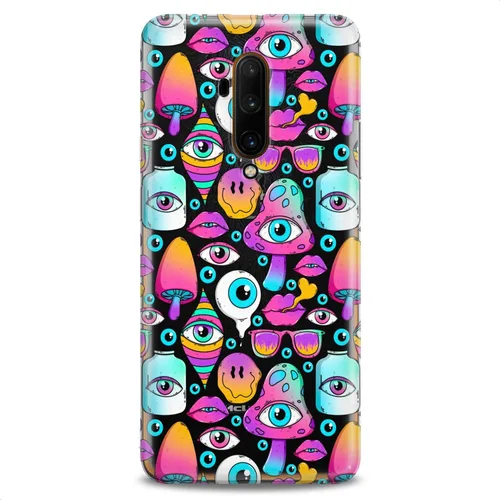 Vista 10 de Funda de repuesto de TPU para OnePlus 10 9 Pro 8T 7T 6T N10 200 5G 5T 7 Pro Nord 2 silicona Alien Trippy Slim Fit Linda ligera Crazy Teen Cool Clear
