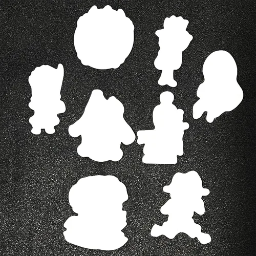 Vista 4 de UoYu Juego de 12 piezas One P Jewelry Luffy con colgante de esqueleto de paja sombrero de anime para hombre Zinc Sin gemas