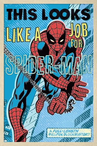 Vista 7 de Trends International Marvel Comics Spider-Man - Parece un póster de pared de trabajo