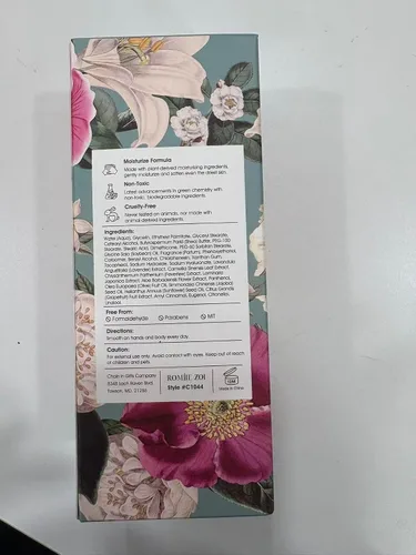 Vista 3 de ROMIIE ZOI Loción diaria para manos y cuerpo con manteca de karité hidratante - Jardín de primavera con aroma a felicidad botánica - 236 ML / 8 FL OZ
