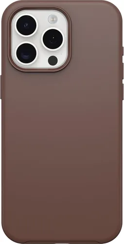 Vista 18 de OtterBox Funda transparente para iPhone 15 Pro MAX (solamente) de la serie Symmetry (transparente), se ajusta a MagSafe, ultra suave, bordes