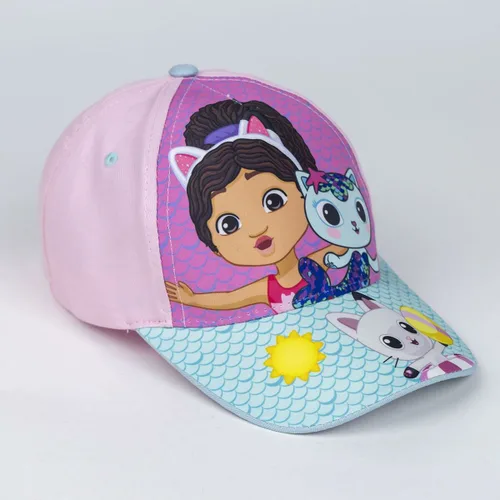 Vista 2 de Gorra Infantil Gabby's Dollhouse Turquesa