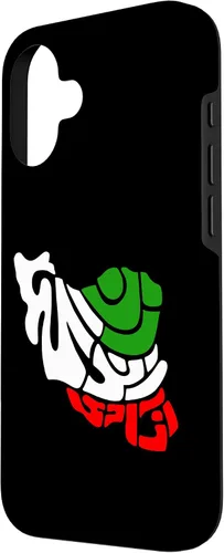 Vista 2 de Woman Life Freedom Iran Zan Zendegi Azadi IRAN Persian Case for iPhone 16
