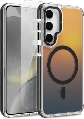 Vista 126 de Funda magnética para Google Pixel 10 Pro XL [compatible con Magsafe] [bonito diseño fluorescente de moda] a prueba de golpes, delgada, translúcida