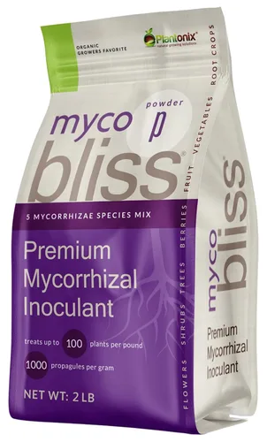 Vista 17 de Myco Bliss mezcla de hongos micorrícicos orgánicos (5 especies de endomicorrizas) para plantas