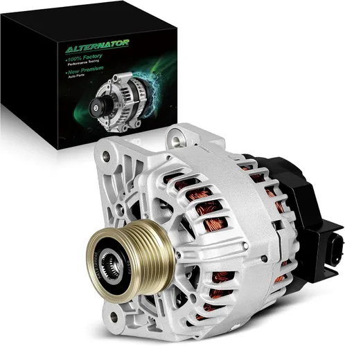 Vista 19 de Alternador de 4.0L para: Ford Explorer 2002 2003 2004, Explorer Sport Trac 2001-2004 para: Mercury Mountaineer 2001-2004, polea de 6 ranuras de 12V