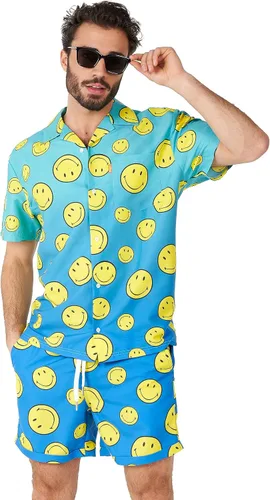 Vista 54 de Opposuits Traje de baño combinado de verano - Conjunto de dos piezas a juego para hombre - Ropa de natación de playa