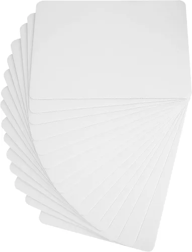 Vista 7 de ONE MORE Hoja para pastel de 13.75 x 9.75 pulgadas, rectangular, resistente a la grasa, 15 tableros (15, blanco)