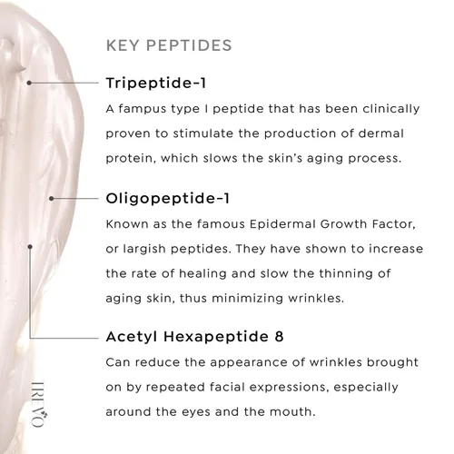 Vista 4 de Trevo Crema de noche hidratante y reafirmante con péptido, crema facial antienvejecimiento avanzada, hidratante facial hidratante, péptidos, retinol