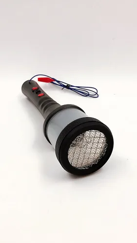 Vista 3 de Aplicador de césped estático para modelado de terreno de ferrocarril y diorama - Máquina de flocado electrostático para tablero de terciopelo, caja