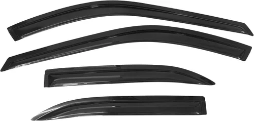 Vista 9 de IKON MOTORSPORTS - Visera de ventana compatible con Honda Accord 1994-1997 de 4 puertas, estilo delgado, acrílico, teñido de humo