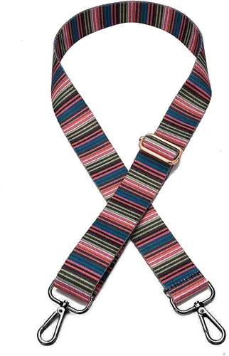 Vista 109 de ZOOEASS Hebillas de níquel Correa ancha para el hombro ajustable de repuesto para cinturón de pistola, hebilla de guitarra estilo bandolera