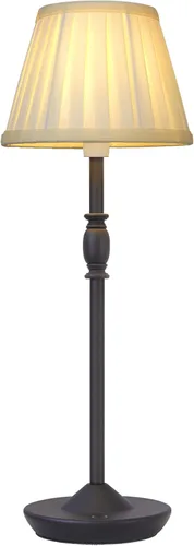Vista 11 de Cordless Table Lamp Portable Small LED Touch Lamp with Dimmer, 18" 2700K Rechargeable Battery Light for Bedside, Dining Room, Bedroom Lamp, Patio