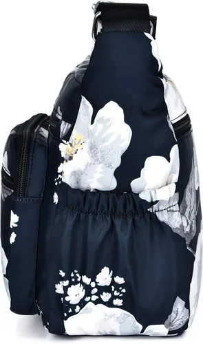 Vista 2 de DENGSHANYANG Bolsos cruzados para mujer, bolso de hombro, bolso de mano, múltiples bolsillos, bolso de mensajero de nailon