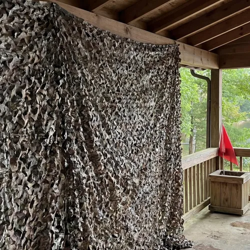 Vista 9 de Sitong - Rollo a granel de red de camuflaje para caza, decoración militar y sombrilla