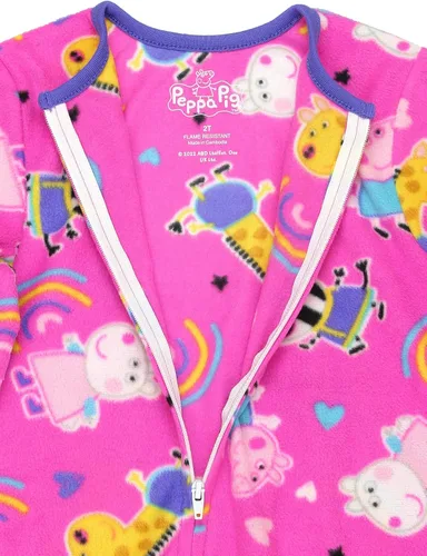 Vista 6 de Peppa Pig Pijama para dormir con pies para niños pequeños