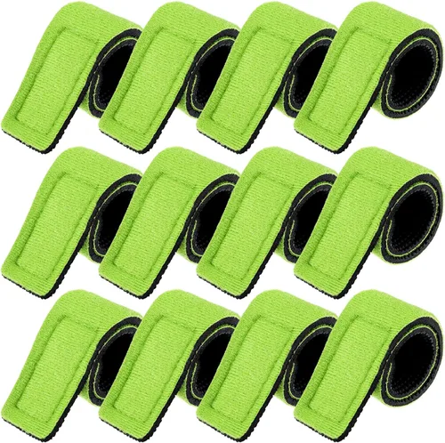 Vista 10 de Sumind 12 correas de caña de pescar, correas elásticas para cañas de pescar, correas elásticas para aparejos, soportes para cables aptos para cañas
