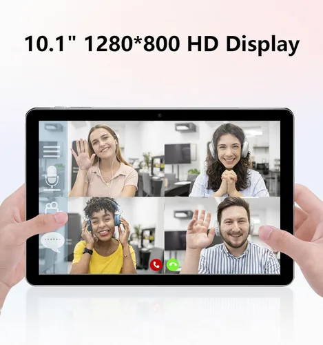Vista 4 de ECOPAD Tablet de 10.1 pulgadas, tabletas Android 15 de 12 GB (4+8) de RAM / 64 GB de ROM / expansión de tarjeta SD de 1 TB, pantalla táctil IPS HD