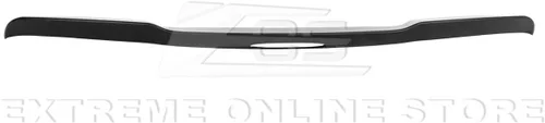 Vista 6 de Repuesto para todos los modelos Chevrolet Corvette C6 2005-2013 ZR1 Alerón de ala de tapa trasera de estilo extendido (plástico ABS, negro mate)