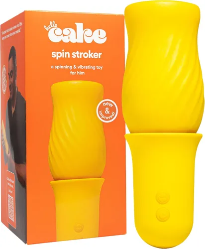 Vista 9 de Hello cake Vibrating Stroker - Masturbador masculino con 10 modos