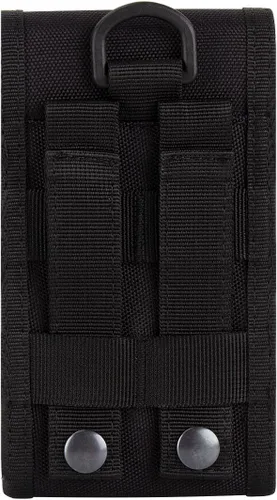 Vista 6 de Funda táctica Molle para teléfono inteligente grande para iPhone 17 Pro Max/16 Pro Max/16 Pro/16/15 Pro Max/14 Pro Max/13 Pro Max