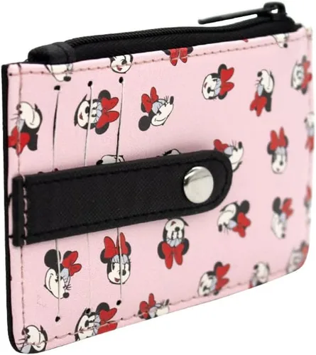 Vista 13 de Buckle-Down, Disney, cartera para mujer con 3 ranuras para tarjetas, 1 cremallera para monedas, 1 ranura para identificación con ventana, 4.5 x 3.0