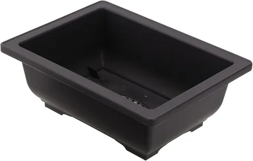 Vista 9 de MOUYAT 15 macetas de entrenamiento para bonsái de 8.9 pulgadas, maceta rectangular de plástico grande para plantas, jardín, patio, oficina, balcón