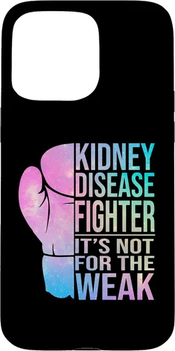 Vista 28 de iPhone 16 Kidney Disease Fighter Kidney Disease Awareness Case