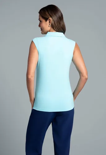 Vista 2 de IBKUL 84000 - Polo de protección solar UPF 50+ para mujer