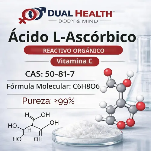 Vista 4 de Ácido ascórbico (1 libra) Polvo puro de vitamina C de alta potencia de grado alimenticio para células e inmunitarios, cristales finos solubles sin