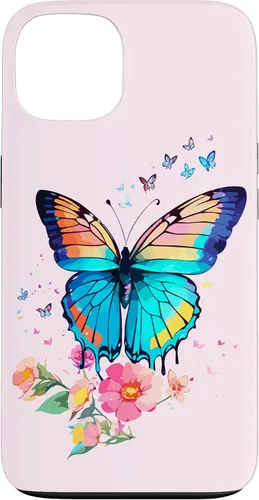 Vista 7 de iPhone 16 Mariposa Hermosa Mariposas Coloridas Amante Entomólogo Caso