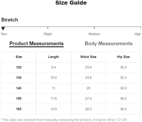 Vista 6 de Floerns Pantalones cortos de mezclilla rasgados con dobladillo sin procesar para niñas