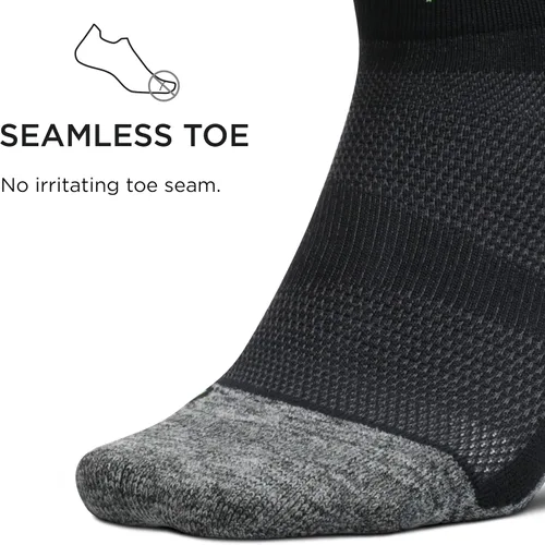 Vista 50 de Feetures Elite Ultra Light Cushion Mini Crew Sock - Calcetines deportivos con compresión dirigida