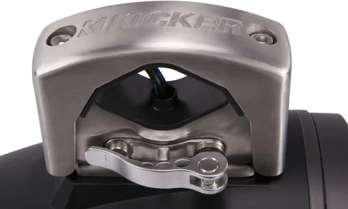 Vista 4 de Kicker 45KMTC65 Marine Audio Boat 6 1/2" Tower Pod Sistema de Altavoces Par Carbón (Certificado Reacondicionado)