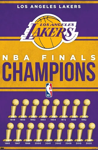 Vista 11 de Trends International NBA Los Angeles Lakers - Póster de pared de Champions 23, 22.4 pulgadas de largo x 14.7 pulgadas, versión enmarcada de madera