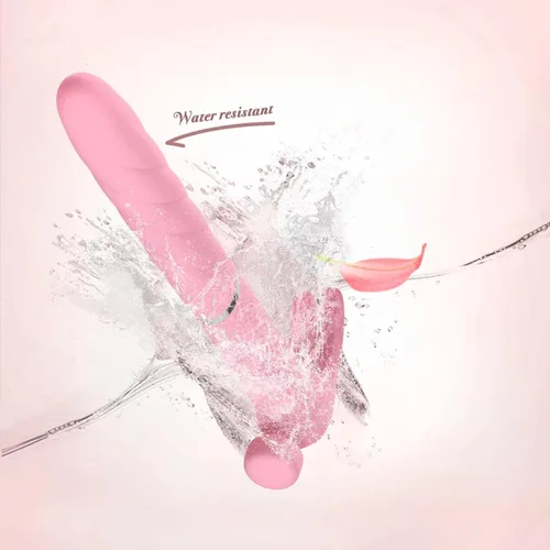 Vista 4 de Vibrador Punto G Martillo de doble cabeza Martillo vibrador huevo vibrante Mujer Juguetes sexuales para adultos Masturbándose Juguetes sexuales