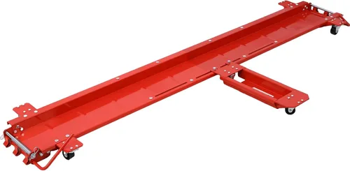 Vista 4 de Widow Cruiser-Dolly - Rodillo de acero para motocicleta, motor rojo para ATV y garaje, rollo resistente (1,250 libras), rojo