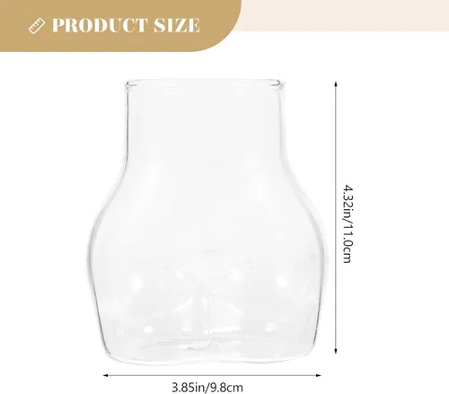 Vista 2 de Luxshiny Copa de vidrio en forma de cuerpo: Taza creativa única para cócteles, cerveza, whisky y vino, perfecta para fiestas, bares y uso doméstico